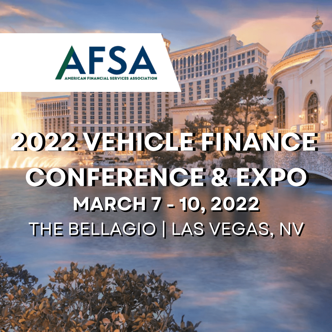 2022 AFSA Vehicle Finance Conference DataScan